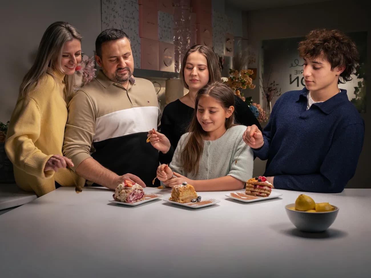 A family business, in every sense
