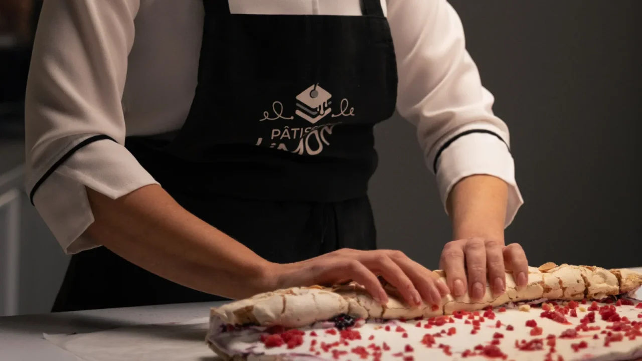 Four Meringue Roulades